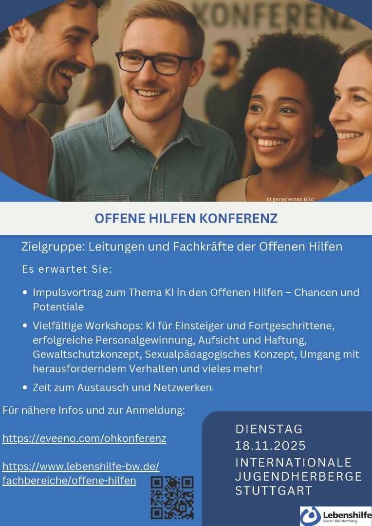 Flyer Offene Hilfen Konferenz 18.11.2025